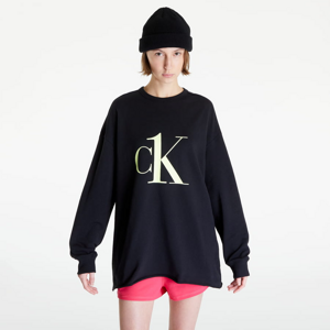 Dámska mikina Calvin Klein Ck1 Cotton Lw New L/S Sweatshirt Black