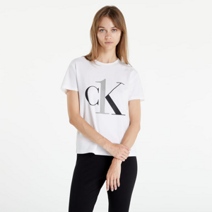 Dámske tričko Calvin Klein Ck1 Sleep S/S Crew Neck bílé