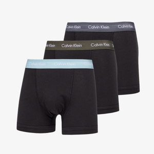Calvin Klein Cotton Stretch Trunk 3-Pack Sleek Grey/ Tourmaline/ Olive Wbs