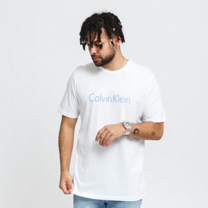 Tričko s krátkym rukávom Calvin Klein Crew Neck biele / modré