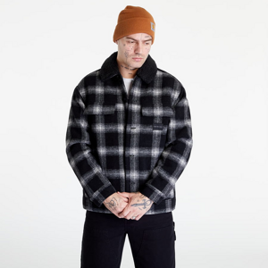 Jesenná bunda CALVIN KLEIN JEANS Calvin Klein Jeans Check Sherpa Trucker
