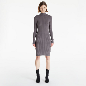 Šaty CALVIN KLEIN JEANS Calvin Klein Jeans Metallic High Neck Sweater Dress