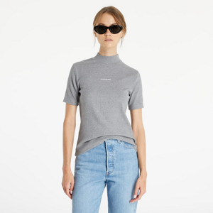 Dámske tričko CALVIN KLEIN JEANS Calvin Klein Jeans Micro Branding Rib Baby Tee