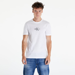 Tričko s krátkym rukávom CALVIN KLEIN JEANS Monogram Logo T-shirt cwhite
