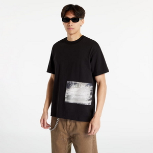 Tričko s krátkym rukávom CALVIN KLEIN JEANS Motion Blur Photopri S/S T-Shirt black denim