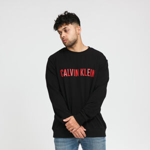 Mikina Calvin Klein LS Sweatshirt čierna