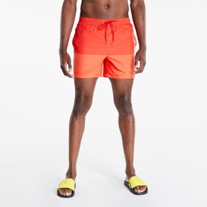 Pánske kúpacie šortky Calvin Klein Medium Drawstring Swim Shorts červené