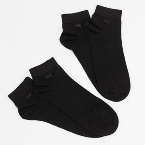 Ponožky Calvin Klein Mens 2Pack Quarter Socks čierne