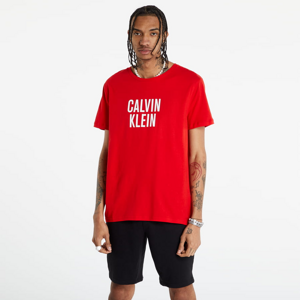 Pánske tričko Calvin Klein Relaxed Crew Tee červené