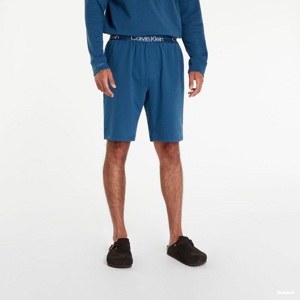 Teplákové kraťasy Calvin Klein Sleep Shorts modrý