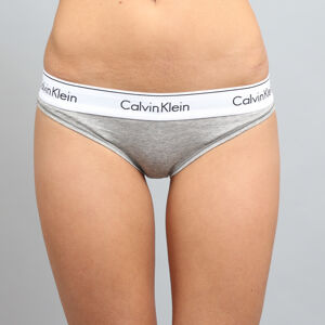 Nohavičky Calvin Klein Women's Bikini - Slip C/O melange šedé