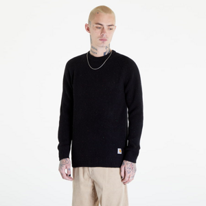 Sveter Carhartt WIP Anglistic Sweater Speckled Black