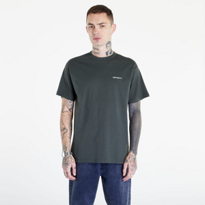 Tričko s krátkym rukávom Carhartt WIP S/S Script Embroidery T-Shirt Green