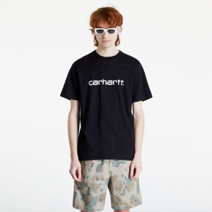 Tričko s krátkym rukávom Carhartt WIP S/S Script T-Shirt black / red
