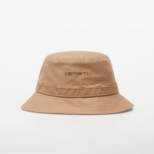 Klobúk Carhartt WIP Script Bucket Hat hnedý