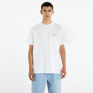 Tričko s krátkym rukávom Carhartt WIP Short Sleeve Formation T-Shirt White/ Green