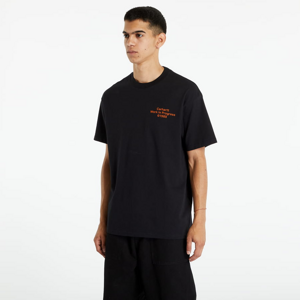 Tričko s krátkym rukávom Carhartt WIP Short Sleeve Formation T-Shirt Black/ Orange