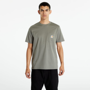 Tričko s krátkym rukávom Carhartt WIP Short Sleeve Pocket T-Shirt Smoke Green