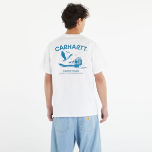 Tričko s krátkym rukávom Carhartt WIP Short Sleeve Swamp Tours T-Shirt White