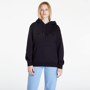 Dámska mikina Carhartt WIP W Hooded Sweatshirt black/ relaxed