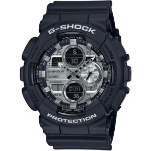 Hodinky Casio G-Shock GA 140GM-1A1ER čierne / strieborné