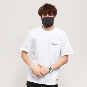 Tričko s krátkym rukávom CATERPILLAR Camo Workwear biele