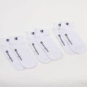Ponožky Champion 3 Pack Ankle Socks bílé