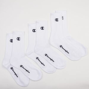 Ponožky Champion 3 Pack Crew Socks biele