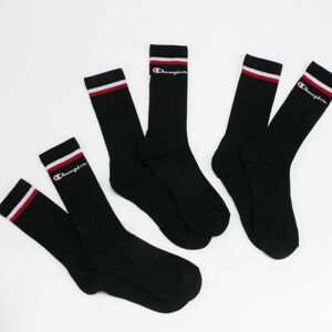 Ponožky Champion 3Pack Classic Stripes Socks čierne