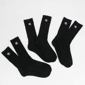 Ponožky Champion 3Pack Crew Socks čierne