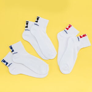 Ponožky Champion 3Pack Double Logo Socks biele