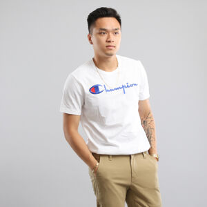 Tričko s krátkym rukávom Champion Crewneck T-Shirt biele