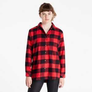 Dámska košeľa Columbia Holly Hideaway™ Flannel Shirt Red Lily Buffal