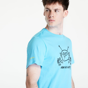 Tričko s krátkym rukávom Converse x Keith Haring Alien T-Shirt Modré