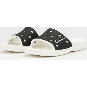 Papuče Crocs Classic Crocs Colorblock Slide white / black