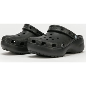 Papuče Crocs Classic Platform Clog W black / red