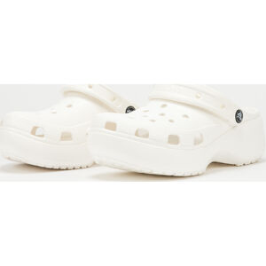 Papuče Crocs Classic Platform Clog W white