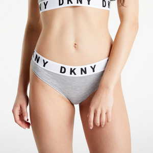 Nohavičky DKNY String HTHR GRY/WHT/BLK DK