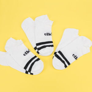 Ponožky ellesse Melna 3Pack Trainer Liner biele