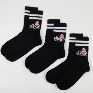 Ponožky ellesse Pullo 3Pack Socks čierne / biele