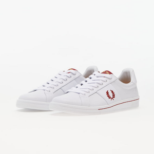 Obuv FRED PERRY B3329 Leather/Contrast Stitch white
