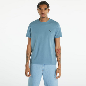 Tričko s krátkym rukávom FRED PERRY Ringer T-Shirt Ash Blue