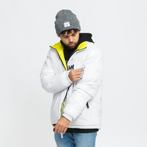 Pánska zimná bunda Helly Hansen Active Reversible Jacket biela / neon žltá