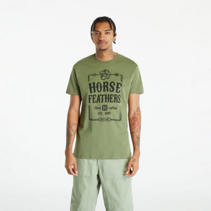 Tričko s krátkym rukávom Horsefeathers Jack T-Shirt Loden Green