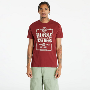 Tričko s krátkym rukávom Horsefeathers Jack T-Shirt Red Pear