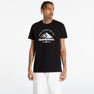 Tričko s krátkym rukávom Horsefeathers Mountain T-Shirt Black