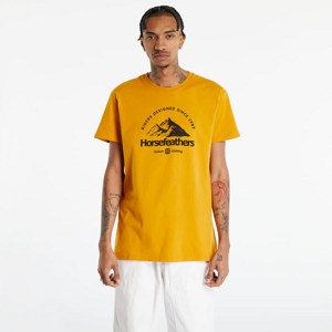 Tričko s krátkym rukávom Horsefeathers Mountain T-Shirt Sunflower