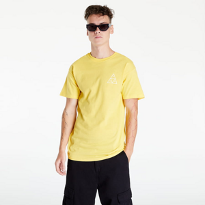 Tričko s krátkym rukávom HUF Essentials Triple Triangle T-Shirt Žluté