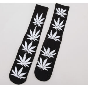 Ponožky HUF Plantlife Crew Sock čierne / biele