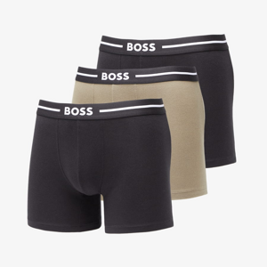 Hugo Boss Boxer Bold Briefs 3-Pack Black/ Dark Green